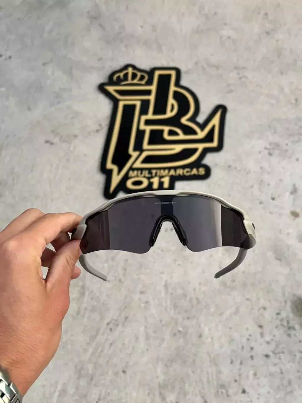RADAR EV PIET LENTES BLACK KIT CINZA