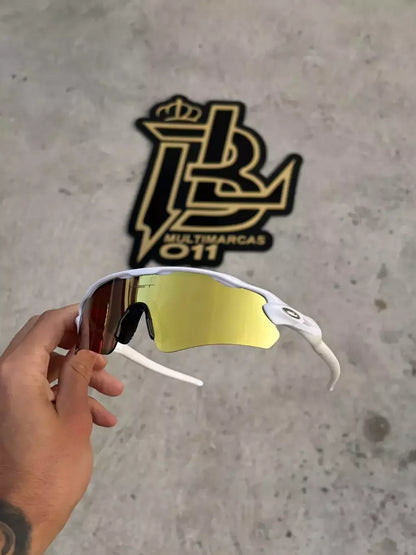 RADAR EV BRANCO LENTES GOLD
