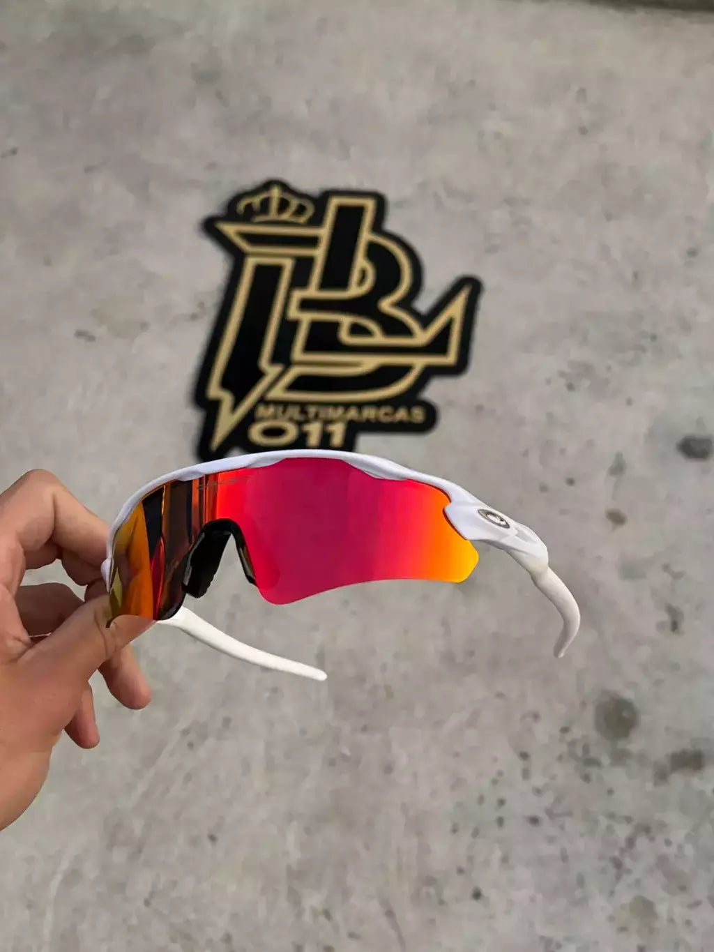 RADAR EV BRANCO LENTES RUBY