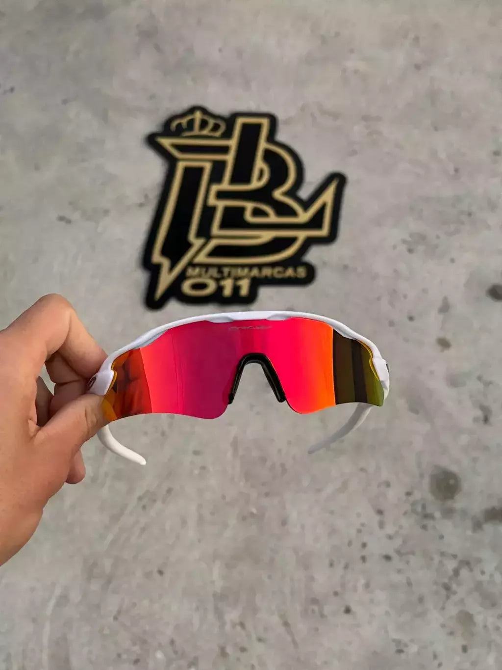 RADAR EV BRANCO LENTES RUBI