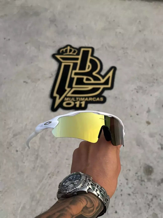 RADAR EV BRANCO LENTES GOLD