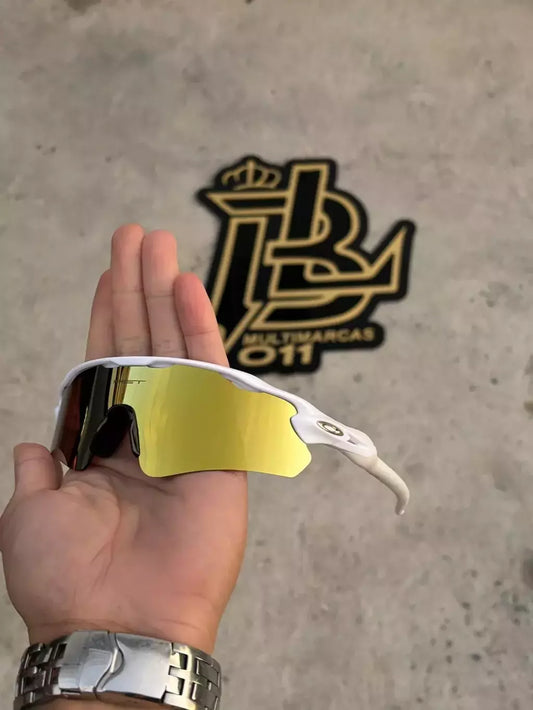 RADAR EV BRANCO LENTES GOLD