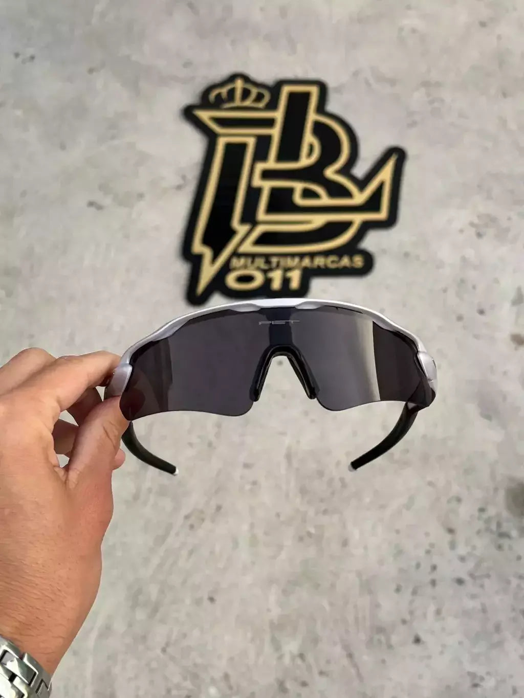 RADAR EV CINZA LENTES BLACK KIT PRETO