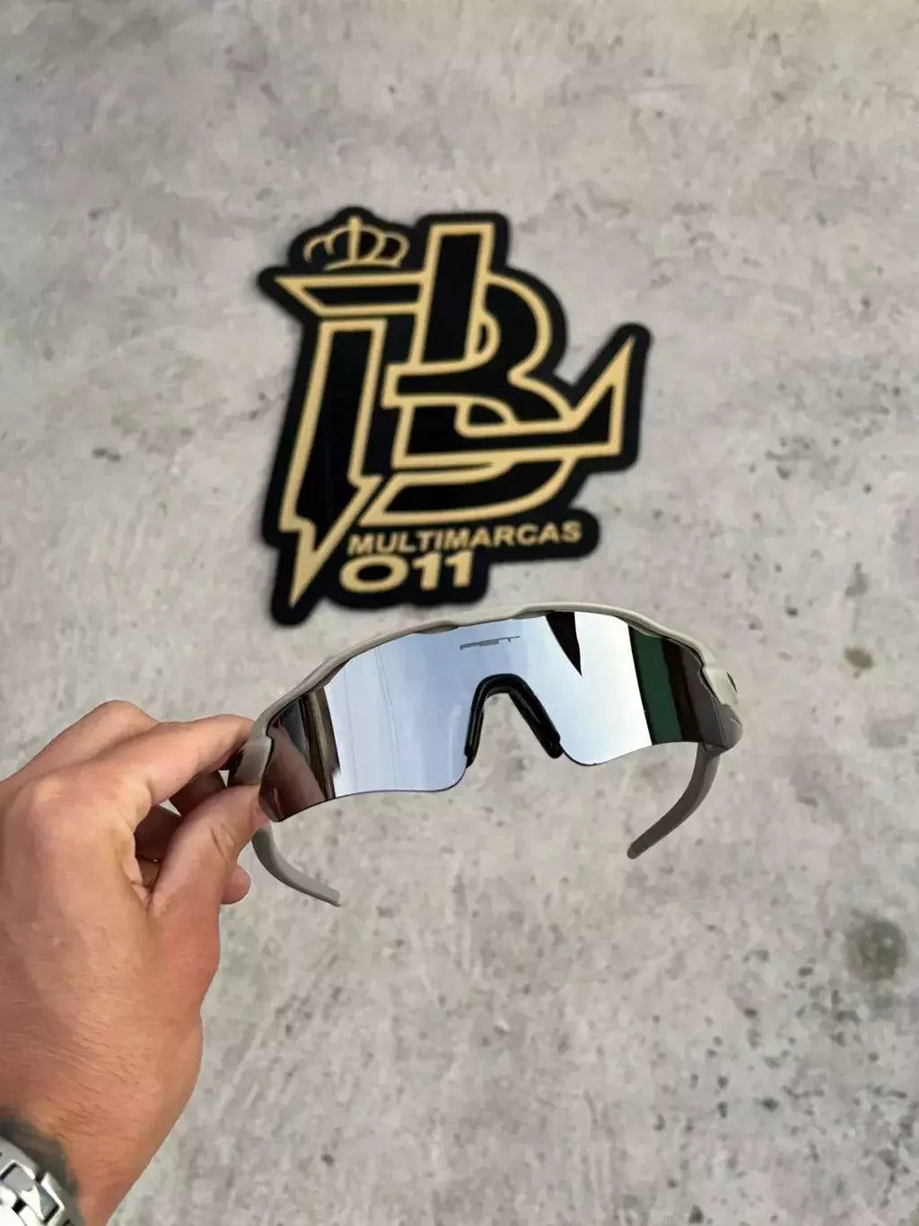 RADAR EV PIET LENTES ESPELHADO KIT CINZA