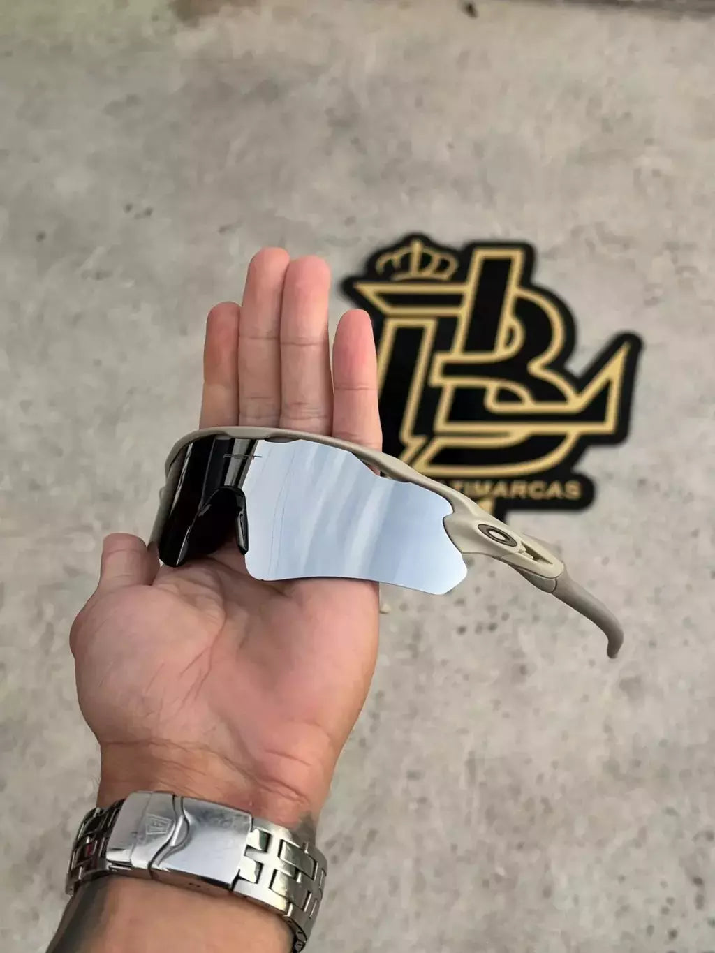 RADAR EV PIET LENTES ESPELHADO KIT CINZA