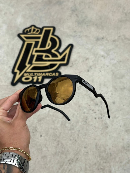 HSTN PRETO LENTES GOLD CAFÉ