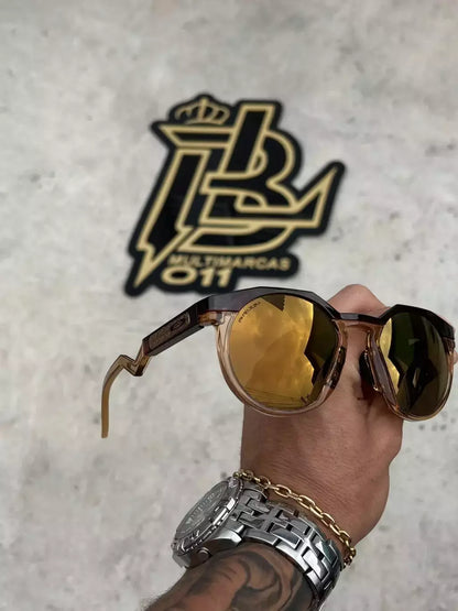 HSTN MARROM LENTES GOLD CAFÉ