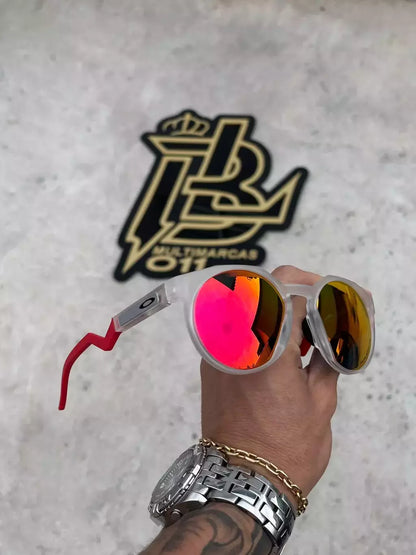 HSTN BRANCO LENTES RUBY PERNINHA VERMELHO