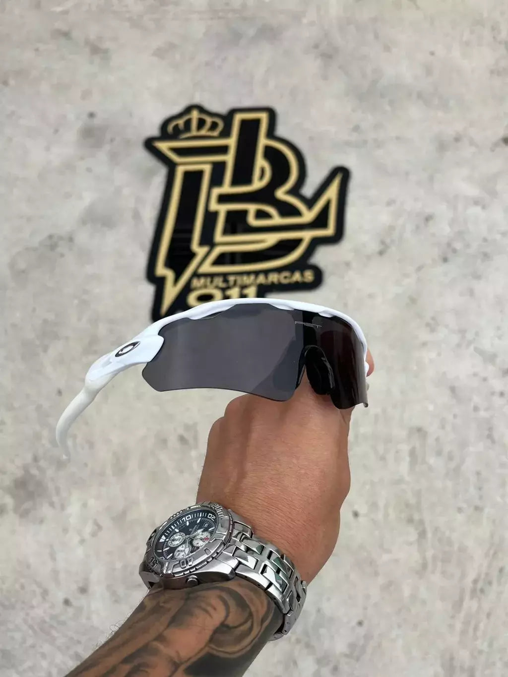 RADAR EV BRANCO LENTES BLAK