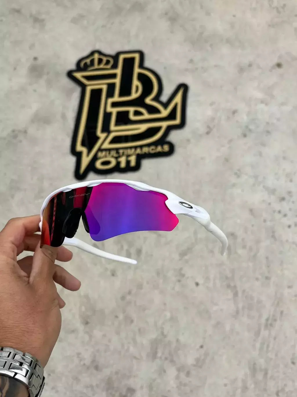RADAR EV BRANCO LENTES TANZANITE