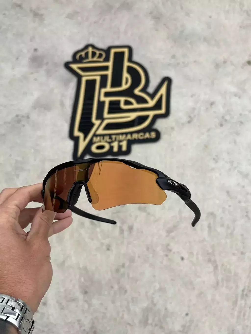 RADAR EV PRETO LENTES GOLD CAFÉ