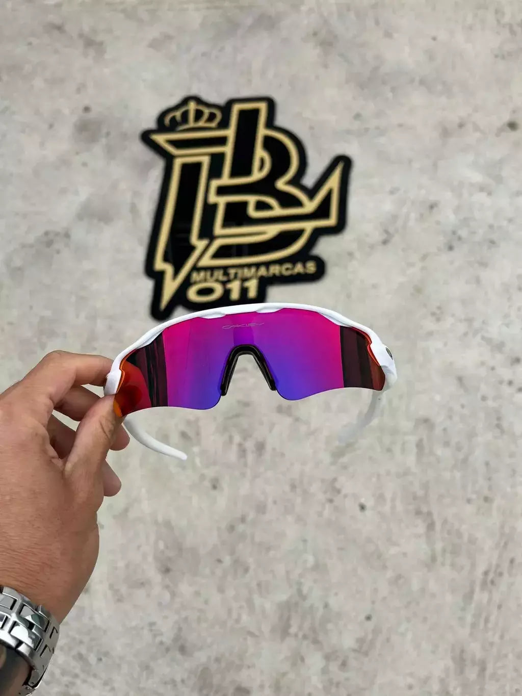 RADAR EV BRANCO LENTES TANZANITE