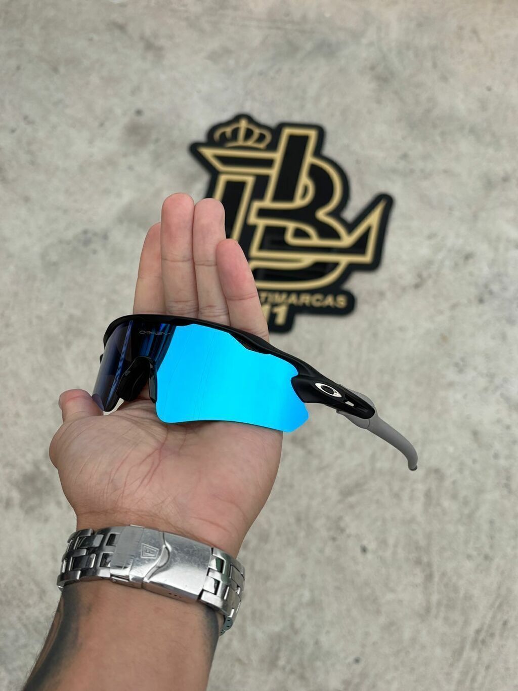 RADAR EV PRETO LENTES ICE KIT CINZA