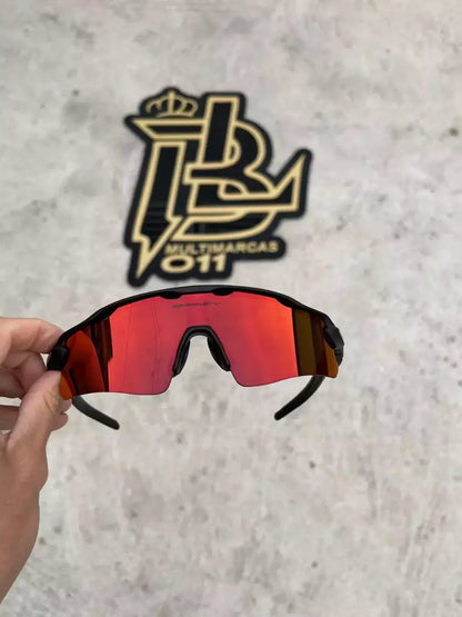 RADAR EV PRETO LENTES DARK RUBY