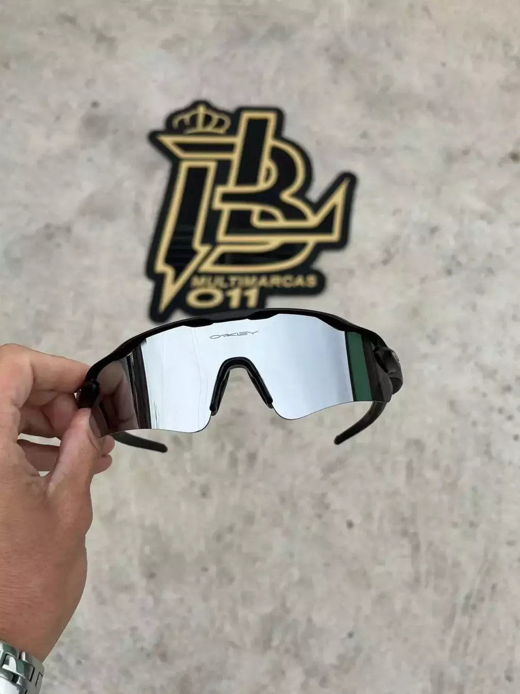 RADAR EV PRETO LENTES ESPELHADA