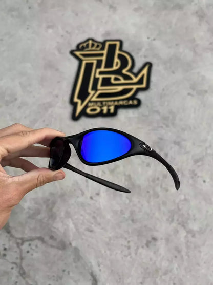 MINUTE PRETO LENTES AZUL ESCURO