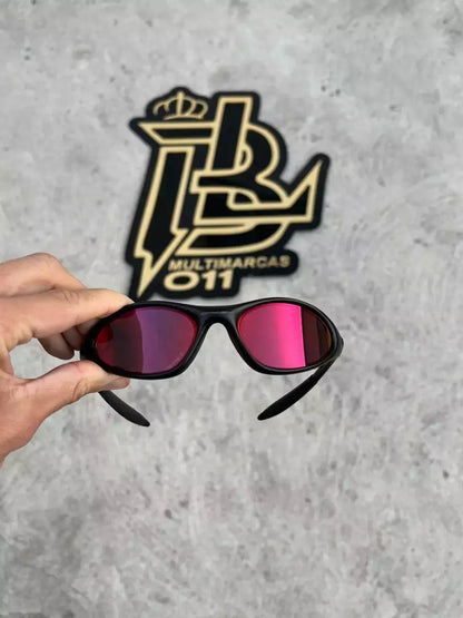 MINUTE PRETO LENTES DARK RUBY