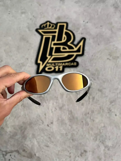 MINUTE CINZA LENTES GOLD CAFÉ KIT PRETO