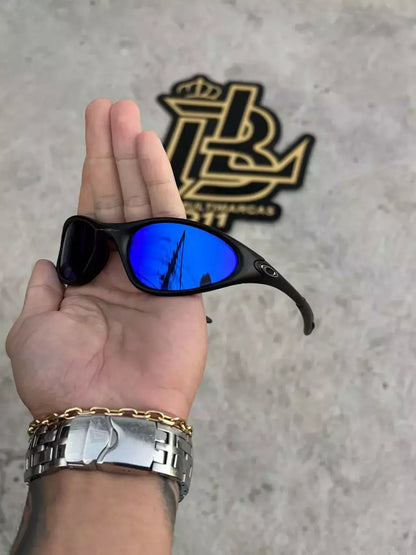 MINUTE PRETO LENTES AZUL ESCURO