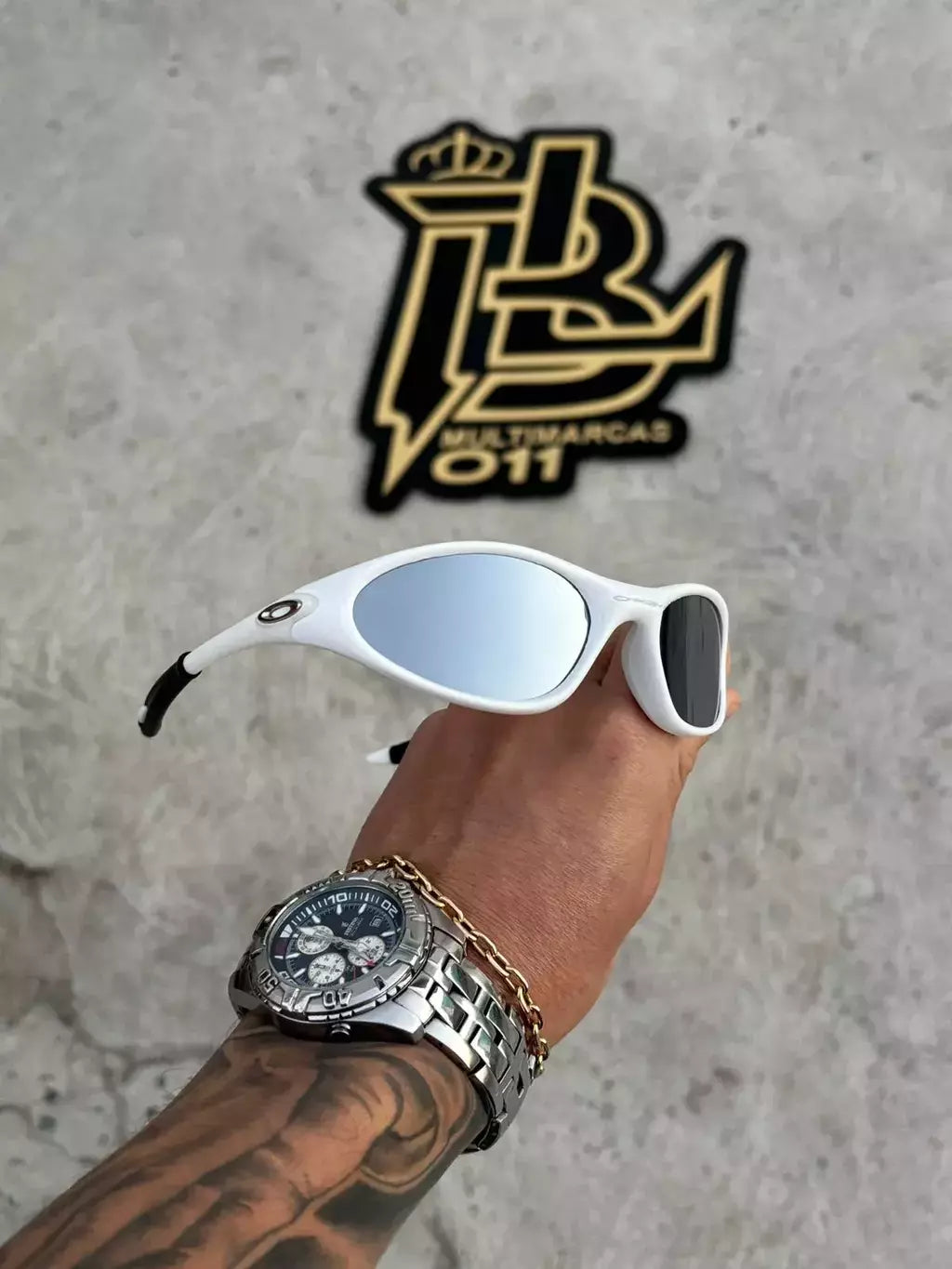 MINUTE BRANCO LENTES ESPELHADO/ KIT PRETO