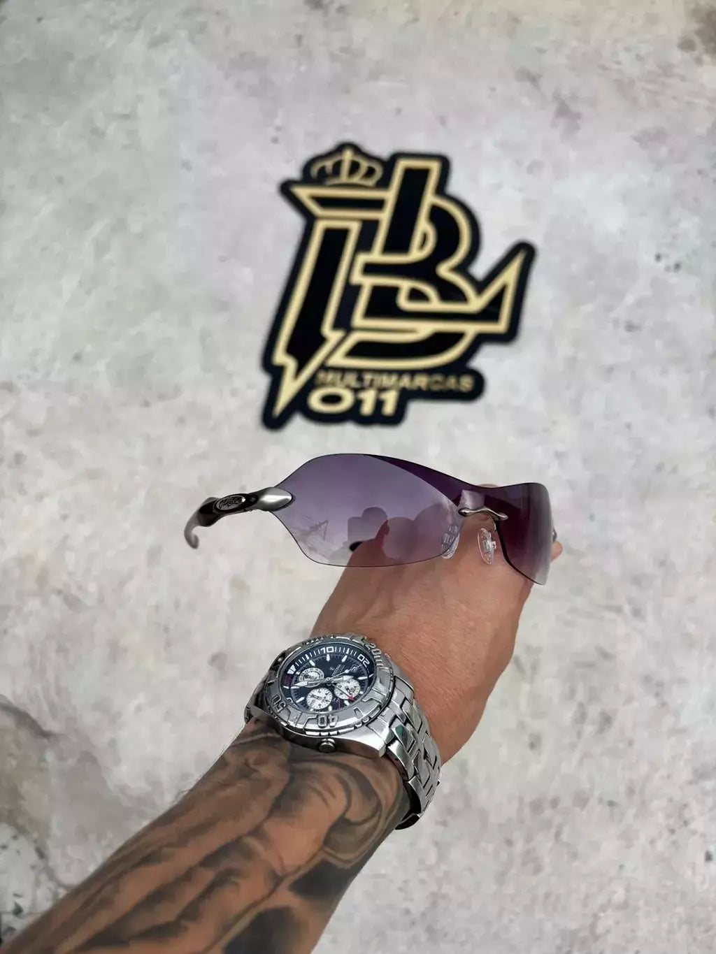DART BOARD PRETO LENTES DEGRADÊ HASTES PRETO