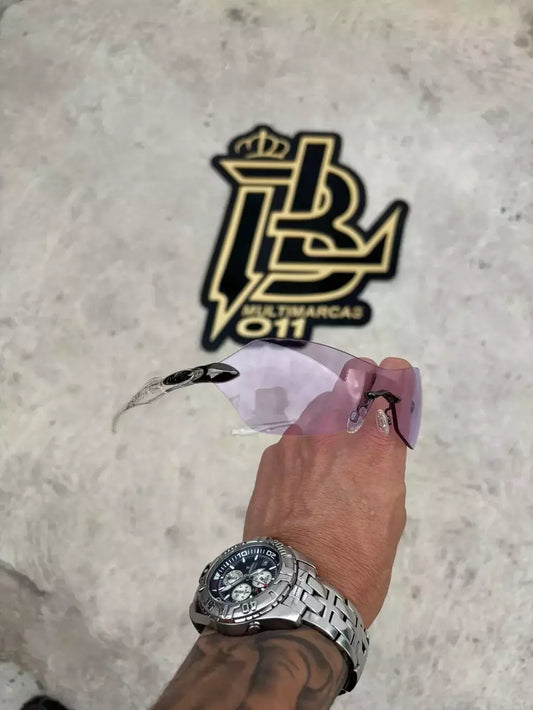 DART BOARD LENTES ROXA PERNINHA TRANSPARENTE