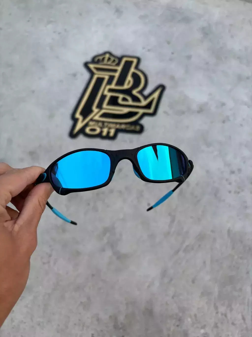 JULIET CARBON LENTES ICE/ KIT AZUL