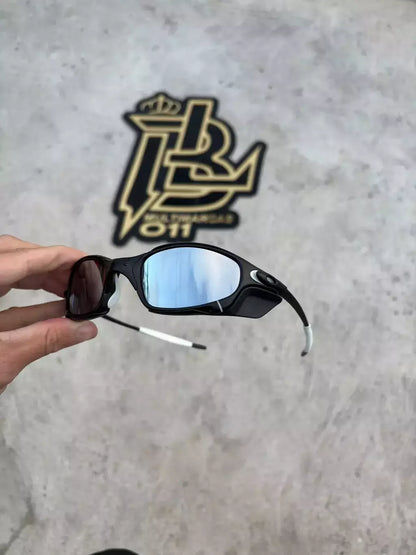 JULIET CARBON LENTES ESPELHADO / KIT BRANCO + SIDE BLINDER PRETO