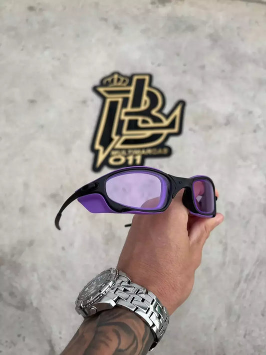 JULIET CARBON LENTES LOW LIGHT SIDE BLINDER ROXO