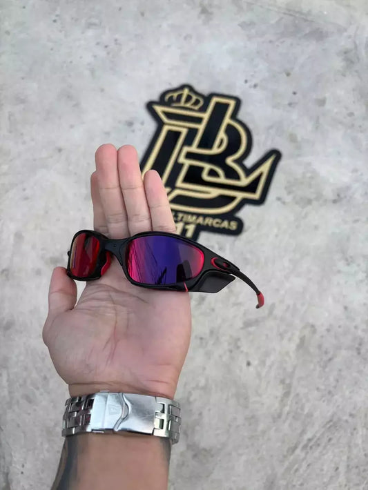 JULIET CARBON LENTES TORCH KIT VERMELHO + SIDE BLINDER PRETO