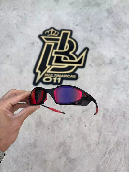 JULIET CARBON LENTES TORCH KIT VERMELHO + SIDE BLINDER PRETO