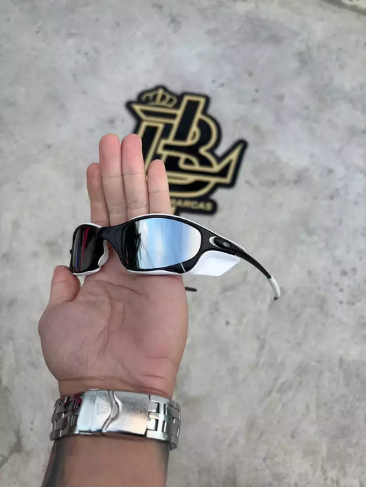 JULIET CARBON LENTES ESPELHADO KIT BRANCO + SIDE BLINDER BRANCO