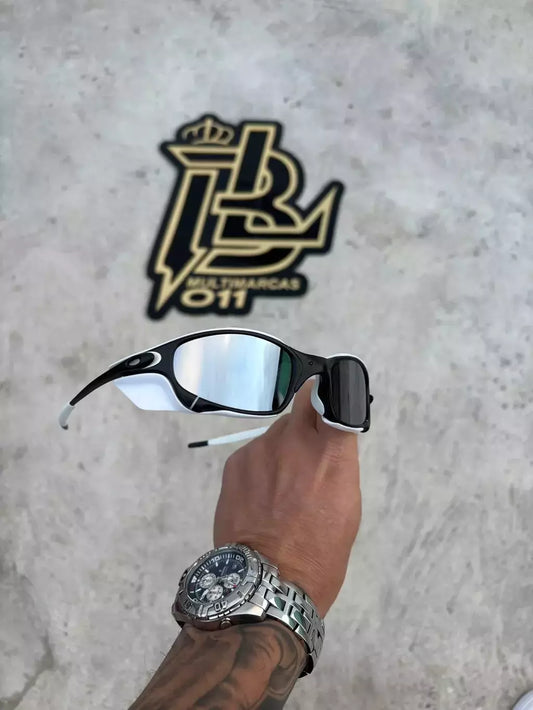 JULIET CARBON LENTES ESPELHADO KIT BRANCO + SIDE BLINDER BRANCO