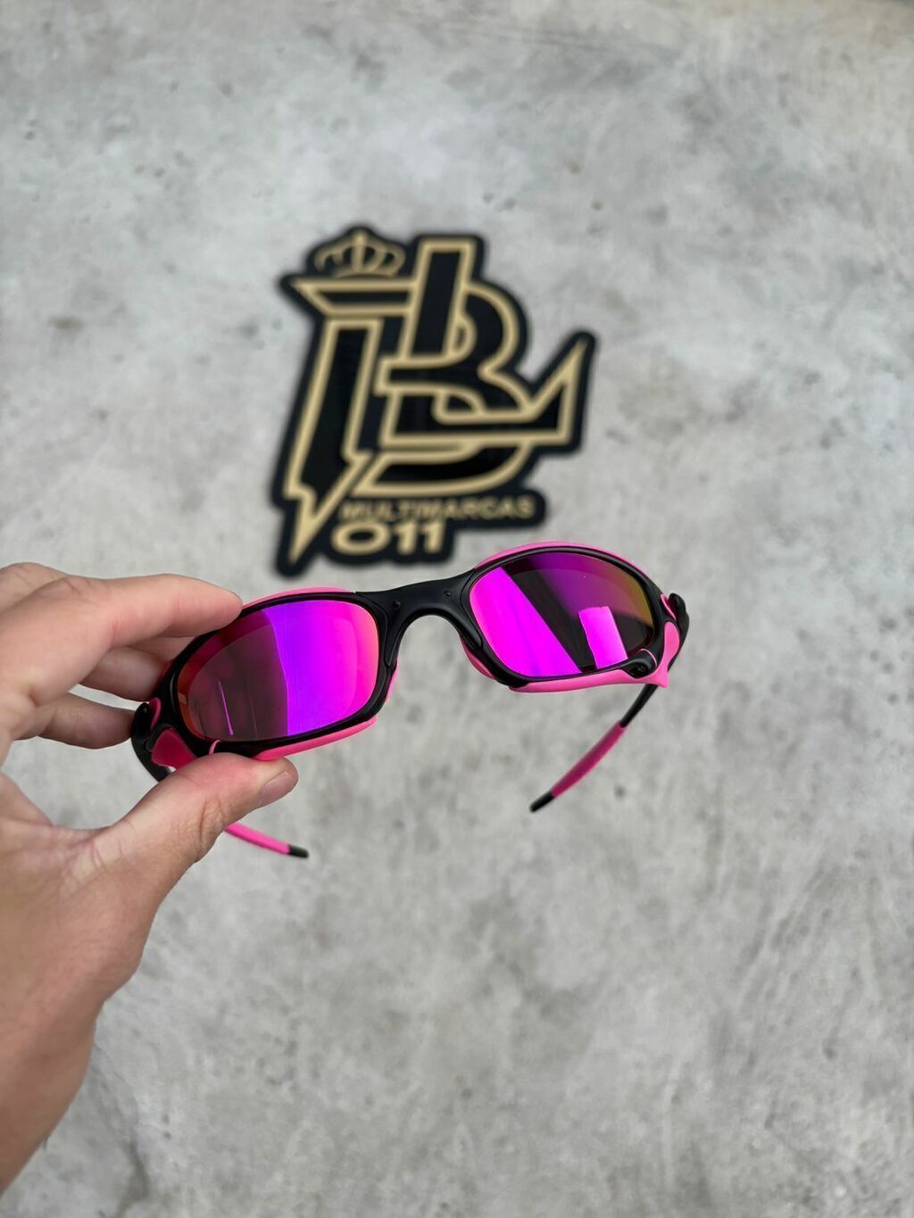JULIET CARBON LENTES ROSA / KIT ROSA + SIDE BLINDER ROSA