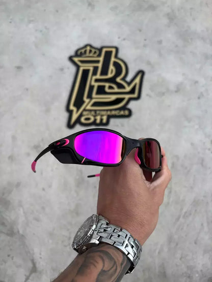 JULIET CARBON LENTES ROSA / KIT ROSA + SIDE BLINDER PRETO