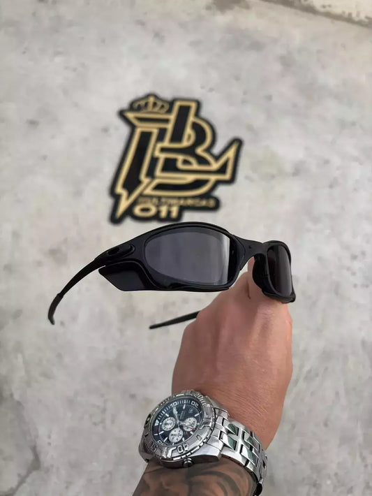 JULIET CARBON ALL BLACK + SIDE BLINDER PRETO
