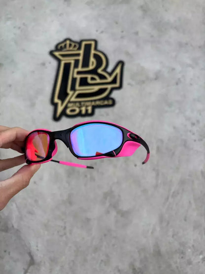 JULIET CARBON LENTES PRISMA / KIT ROSA + SIDE BLINDER ROSA