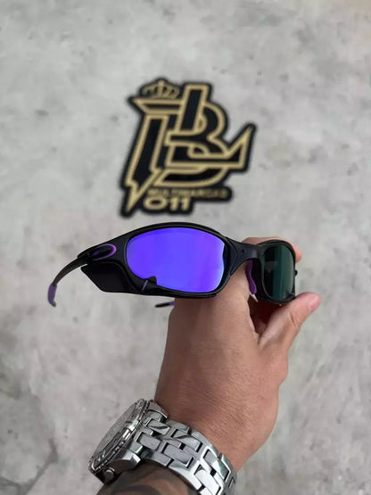 JULIET CARBON LENTES ROXA / KIT ROXO + SIDE BLINDER PRETO