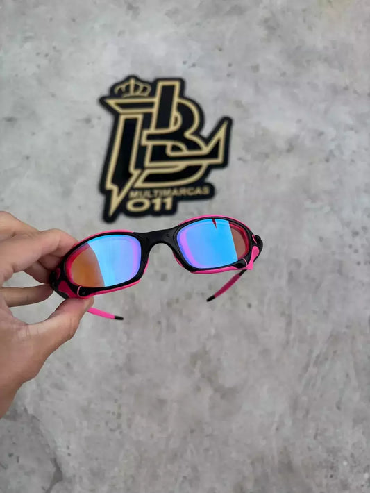 JULIET CARBON LENTES PRISMA / KIT ROSA + SIDE BLINDER ROSA