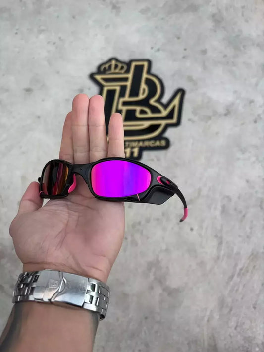 JULIET CARBON LENTES ROSA / KIT ROSA + SIDE BLINDER PRETO