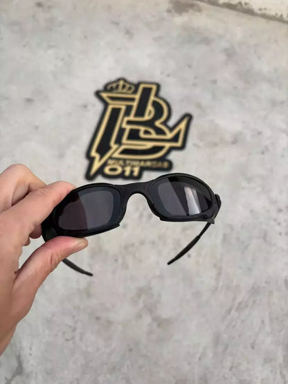 JULIET CARBON ALL BLACK + SIDE BLINDER PRETO