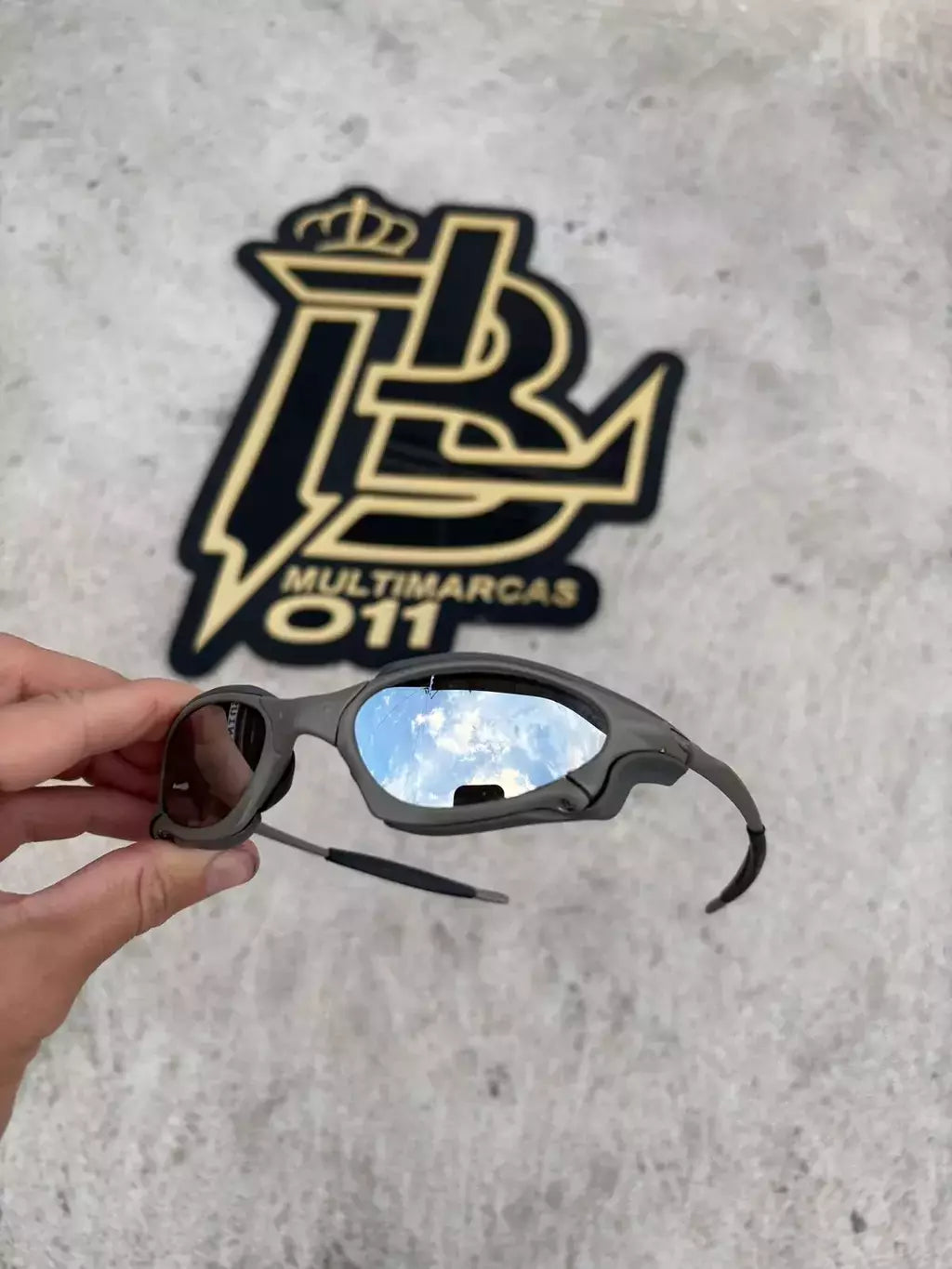 PENNY X METAL LENTES ESPELHADO SIDE BLINDER CINZA LINHA PREMIUM