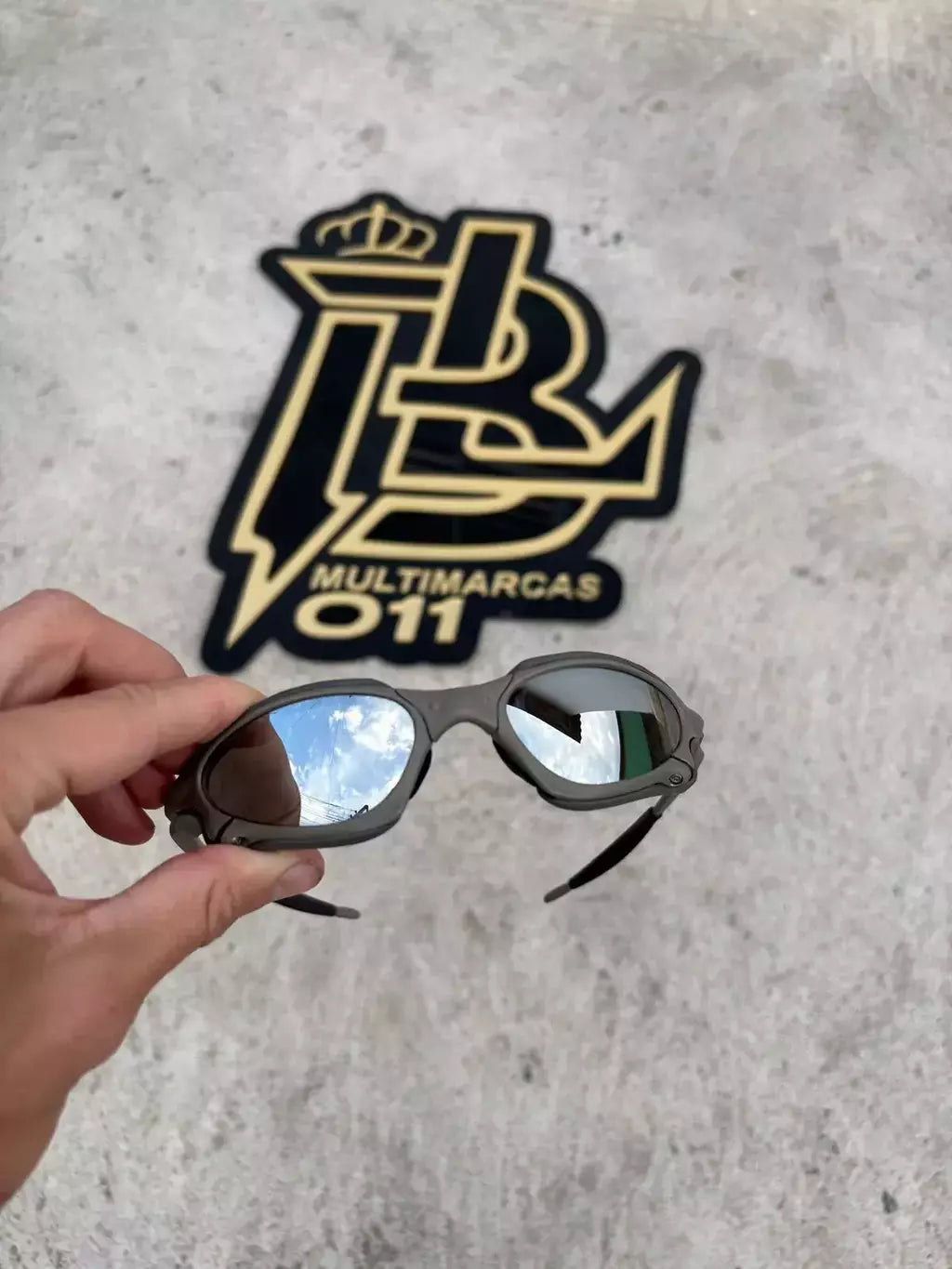 PENNY X METAL LENTES ESPELHADO SIDE BLINDER CINZA LINHA PREMIUM