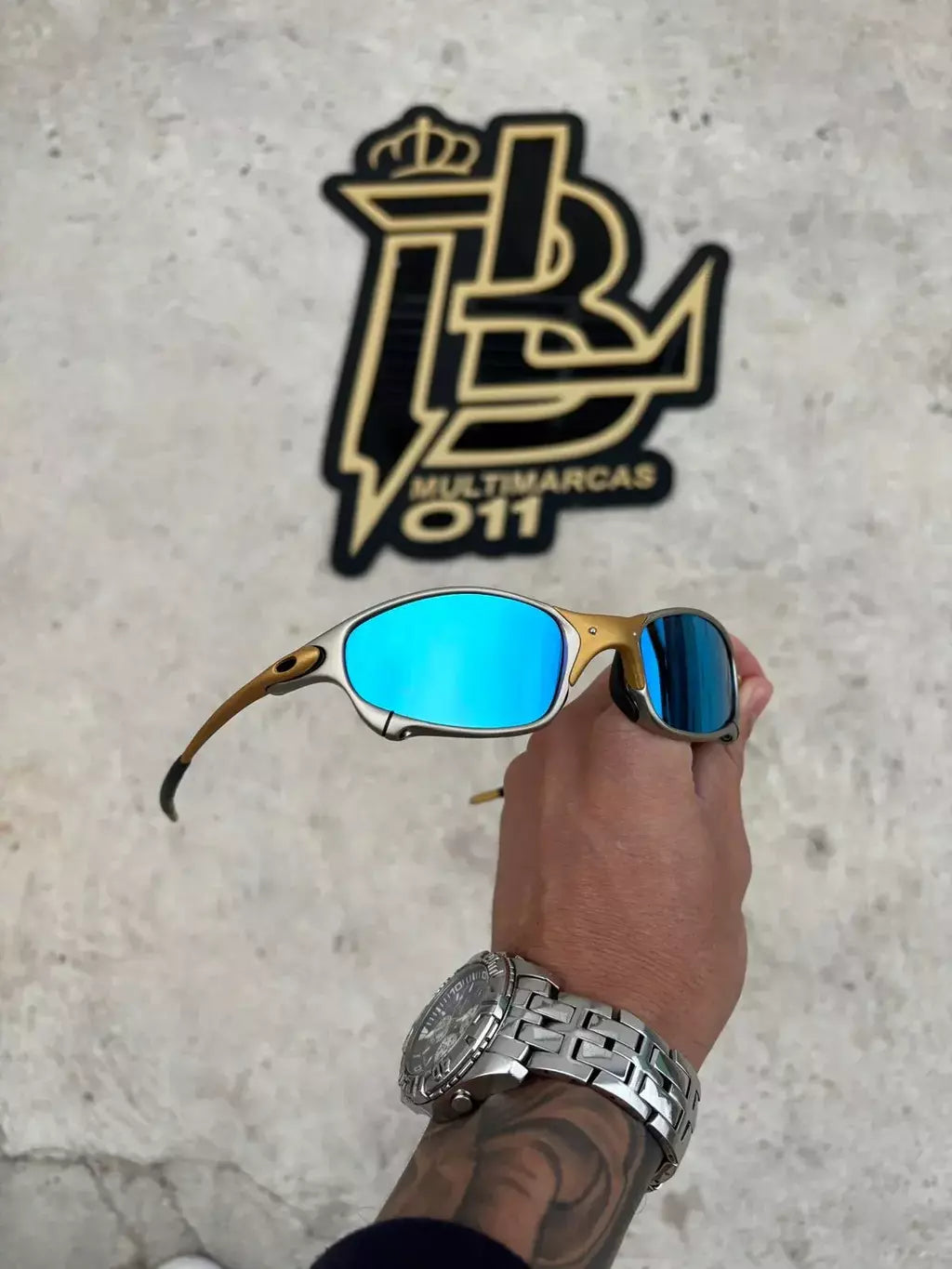 JULIET 24K LENTES ICE KIT PRETO