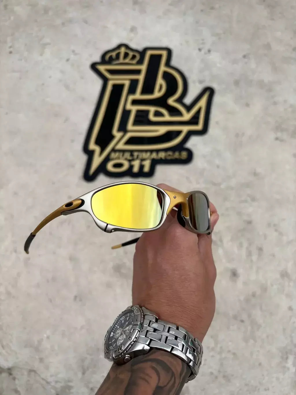 JULIET 24K LENTES GOLD KIT PRETO