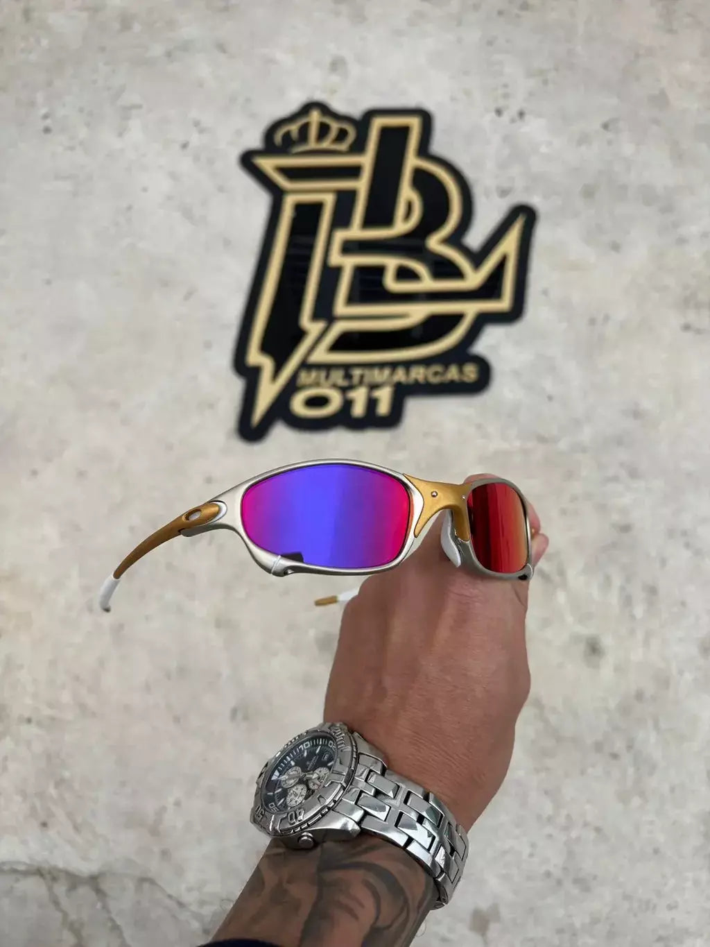 JULIET 24K LENTES TANZANITE KIT BRANCO