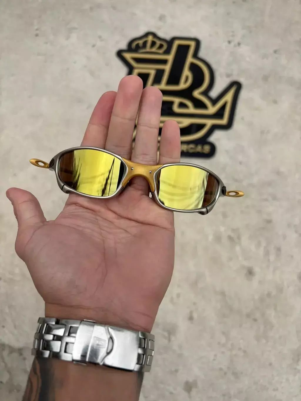 JULIET 24K LENTES GOLD KIT PRETO