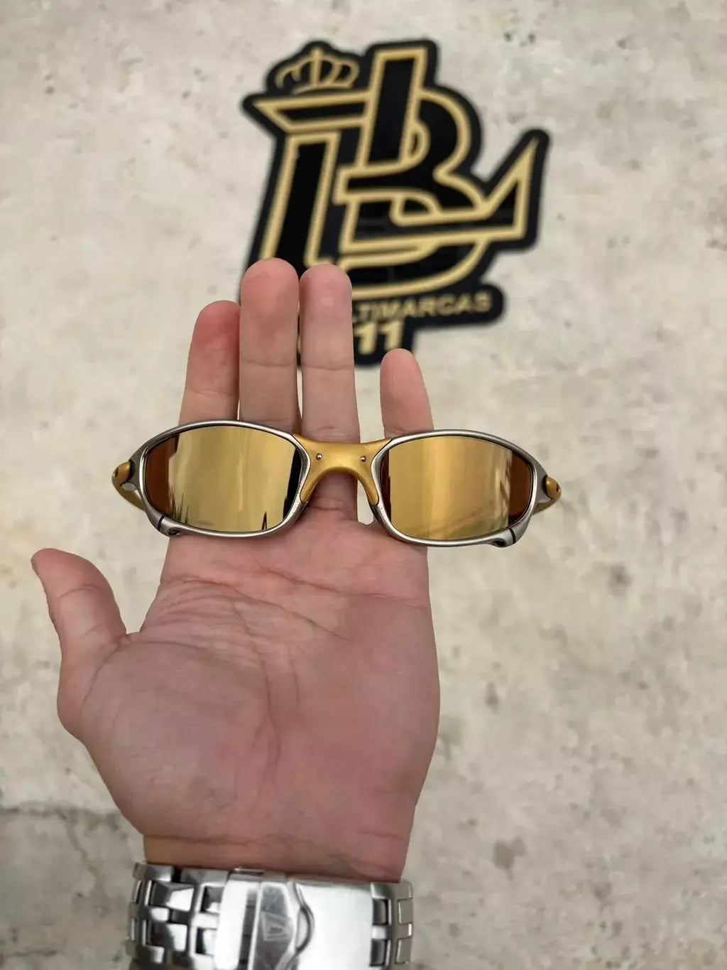 JULIET 24K LENTES GOLD CAFÉ