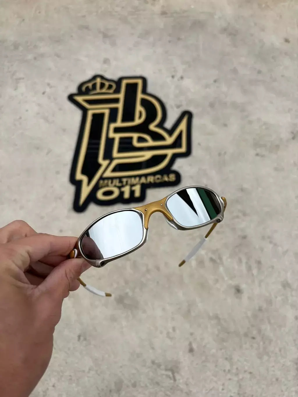 JULIET 24K LENTES ESPELHADO / KIT BRANCO