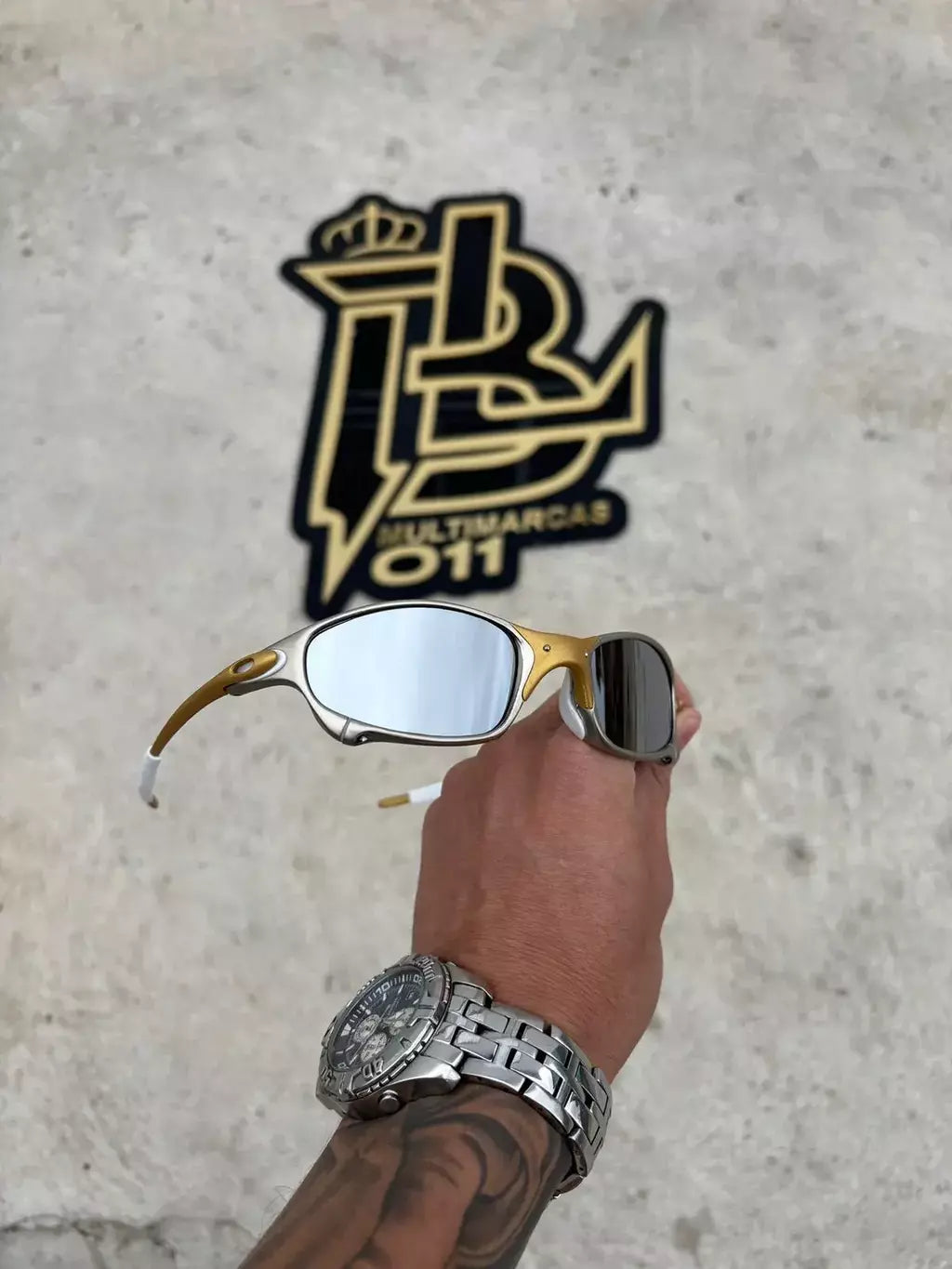 JULIET 24K LENTES ESPELHADO / KIT BRANCO